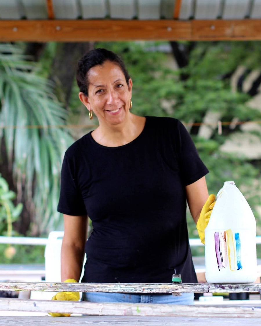 Portrait de Sandra Russo, fondatrice de l’atelier Sandilou