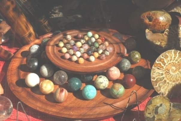 Game Semi-Solitaire Precious Marbles (50cm)