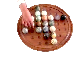 Game Semi-Solitaire Precious Marbles (50cm)
