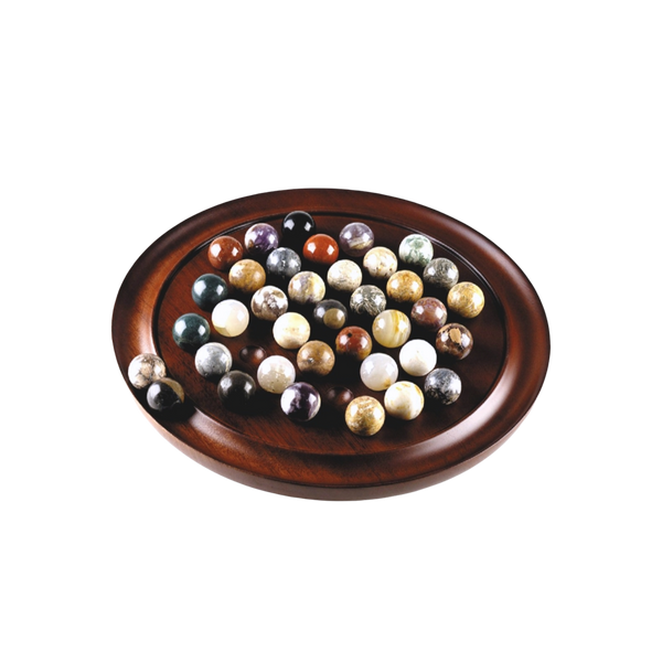 Solitaire Game Semi-Precious Stones 29 cm