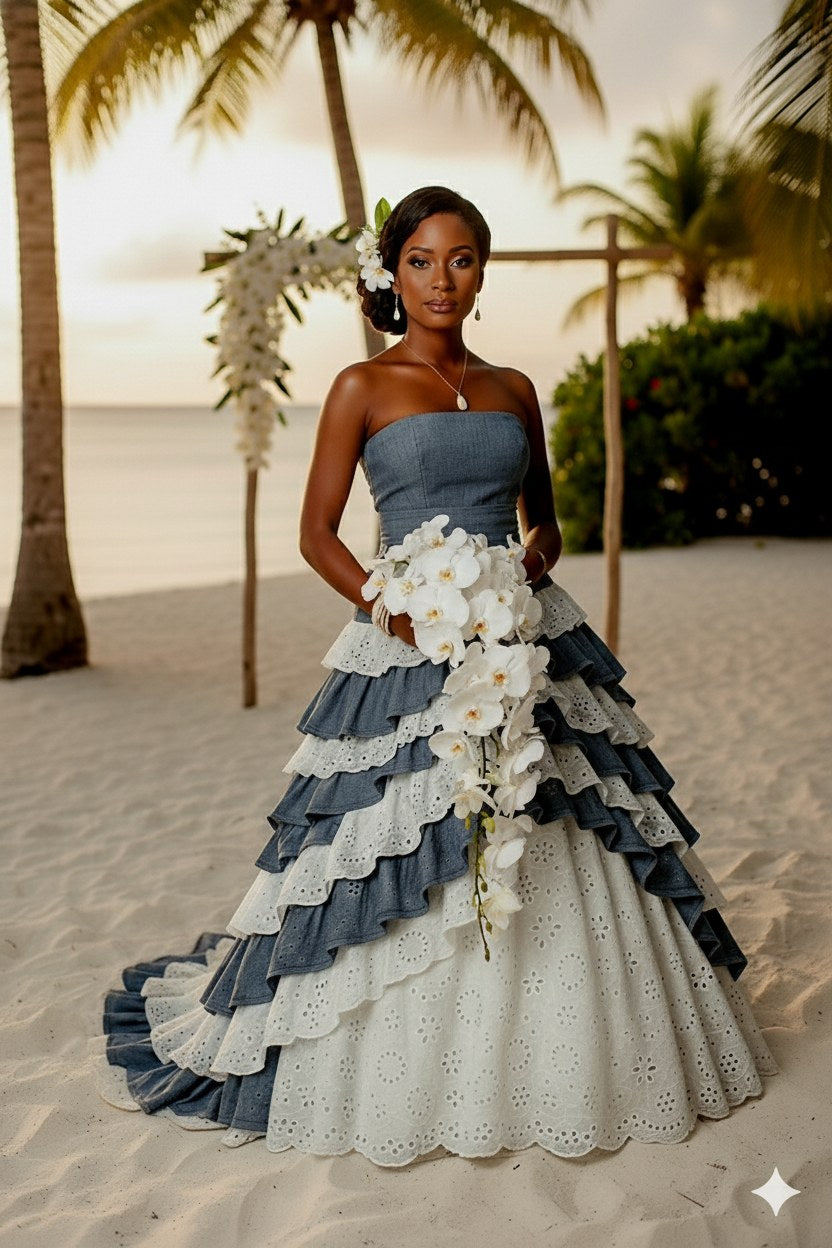 Robe de mariée Karabela Catherine Flon sur mesure, vue 2