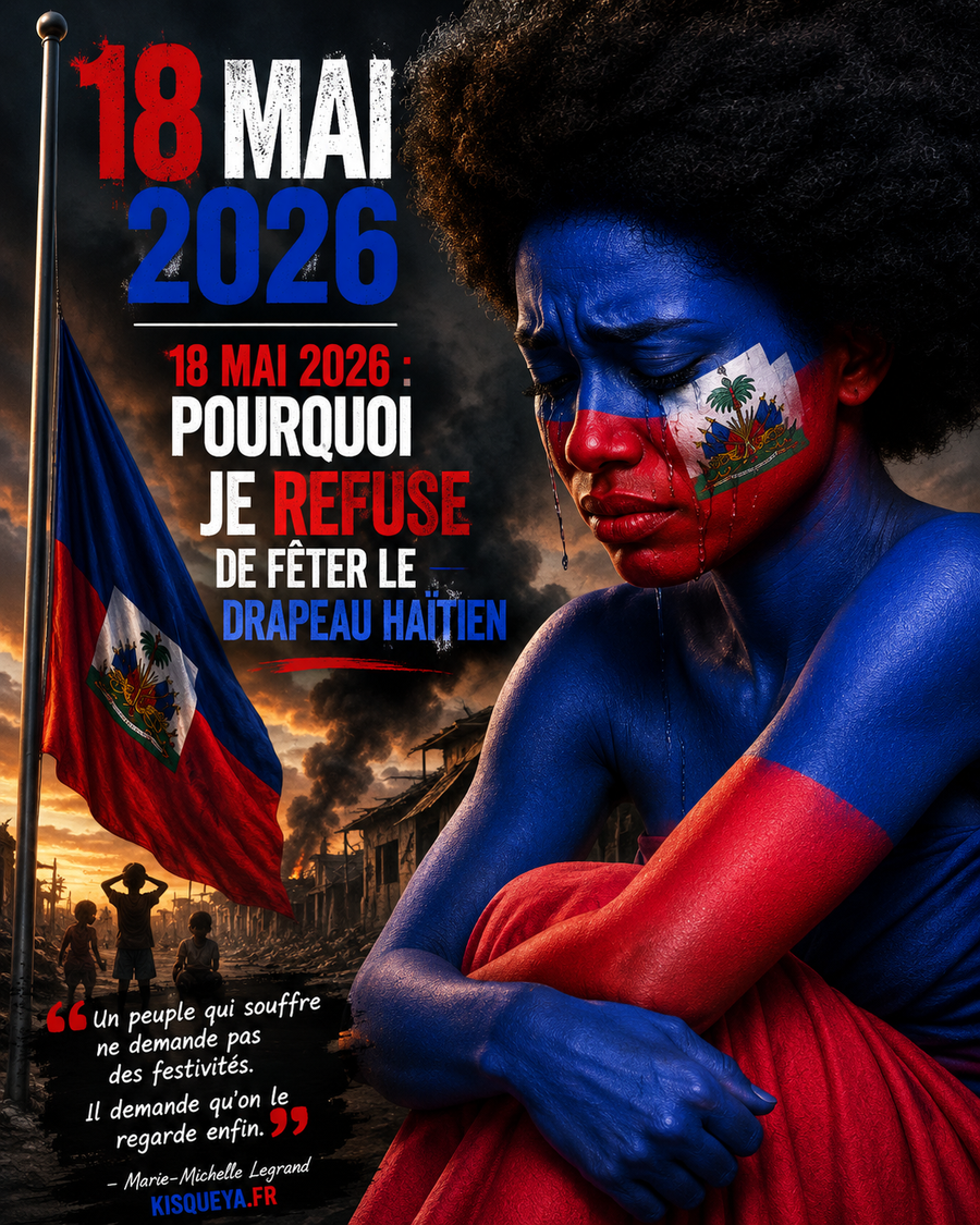 18 mai 2026 : pourquoi je refuse de fêter le drapeau haïtien depuis la diaspora ?