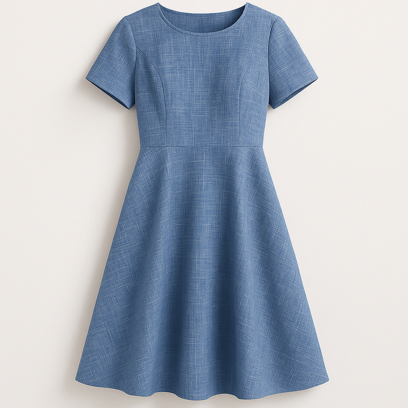 Tissus Karabela infroissable Chiné