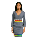 Ensemble Tradition Karabela “Yaya” – Blouse + Jupe sur mesure