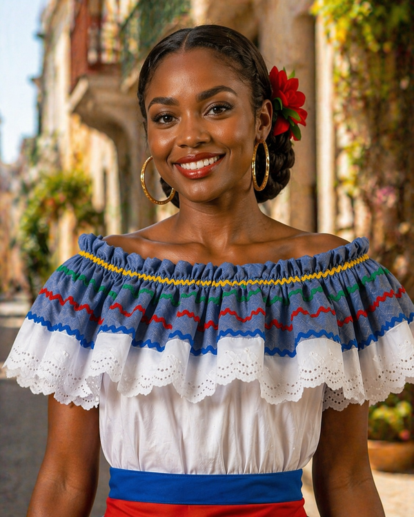 Robe Karabela Cécile Fatiman – Tradition & Cortège | Kisqueya
