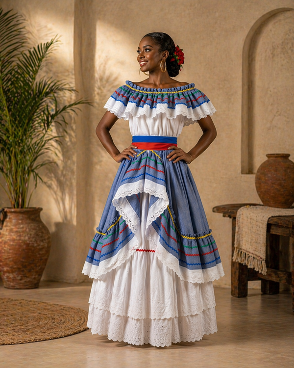 Robe Karabela Cécile Fatiman – Tradition & Cortège | Kisqueya
