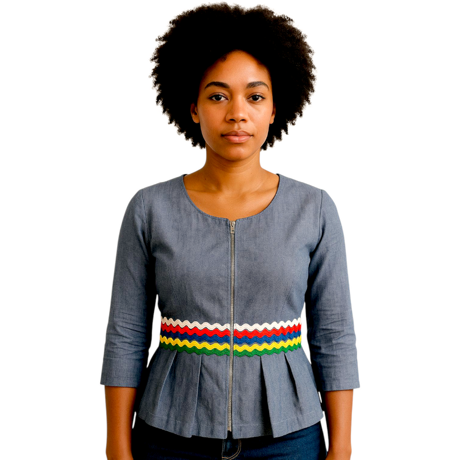 Blouse Karabela “Yaya” – Force douce de la déesse-mère