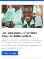 Donation Aides Humanitaire Enfants d’Haïti Cite Soleil PaP