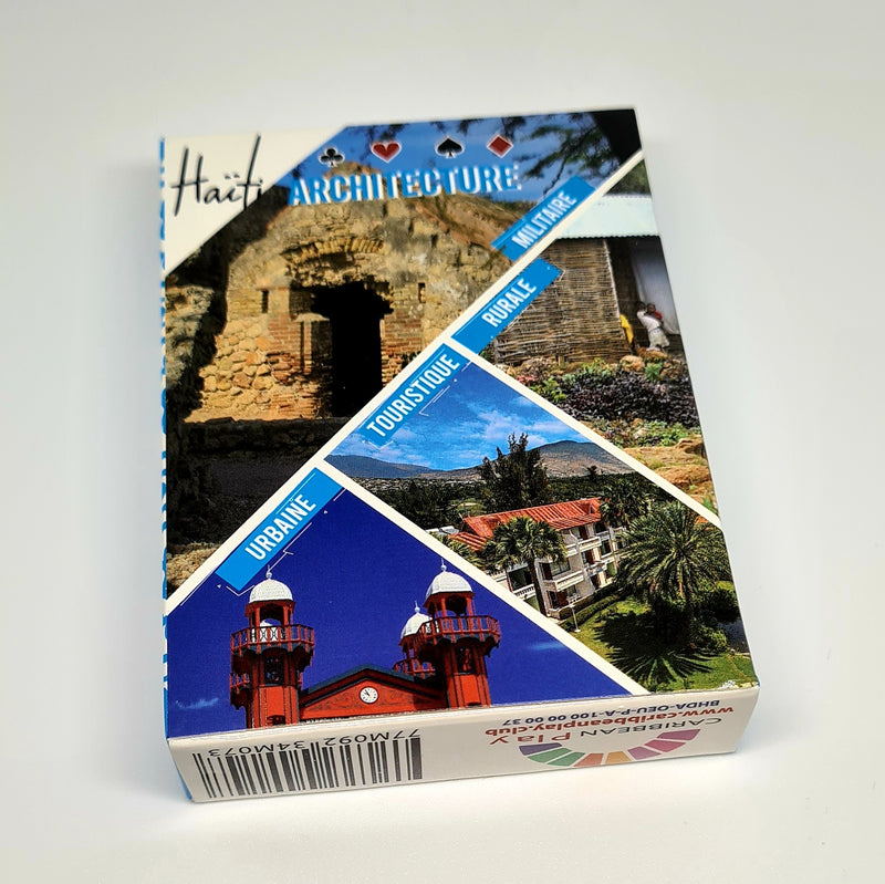 Jeu "Haïti Architecture" ou "Haïti en un clin d’œil" de 52 cartes