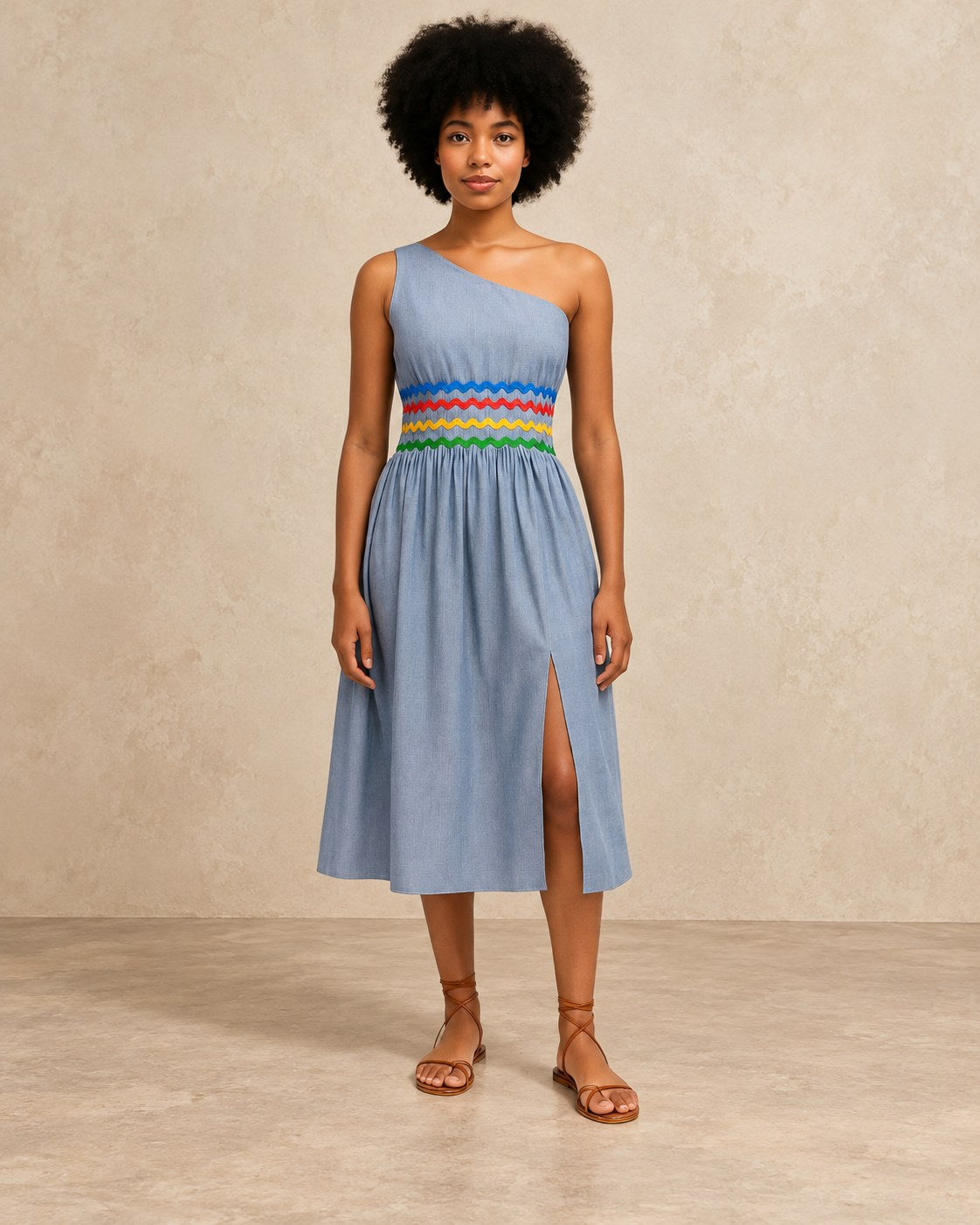 Robe Itiba sur fond pierre